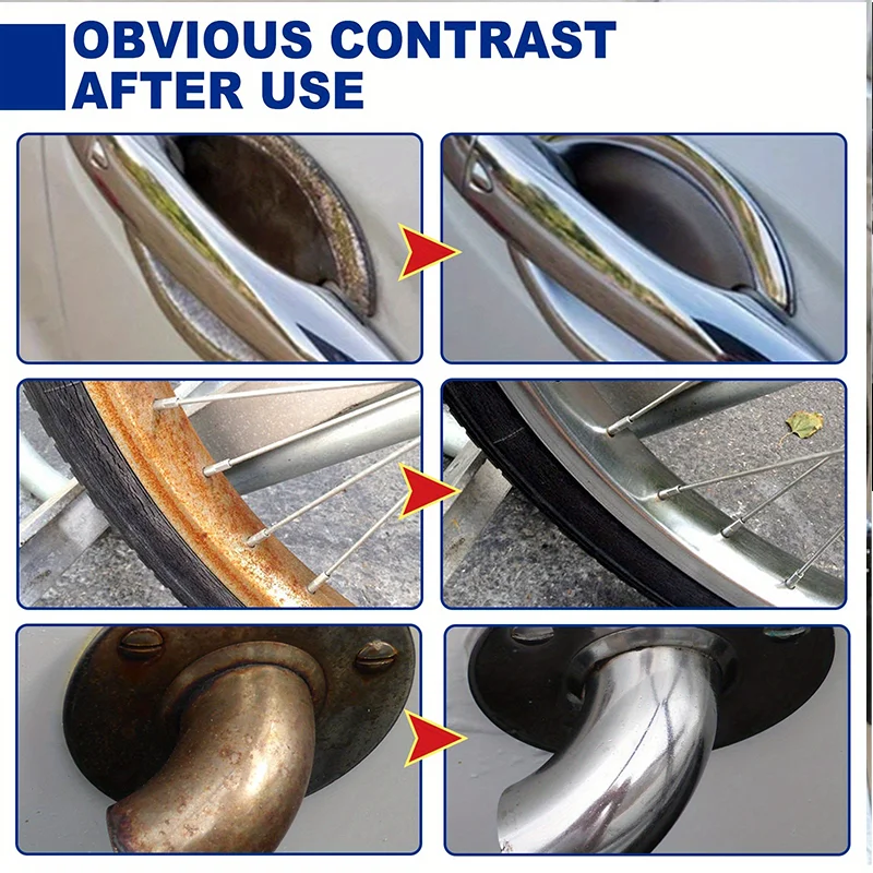 Spray do czyszczenia motocykli - Usuwacz rdzy i żużli do detailingu samochodowego - Przygotowanie do stosowania z preparatami wstępnie wapiennymi, woskiem i wodami do mycia.