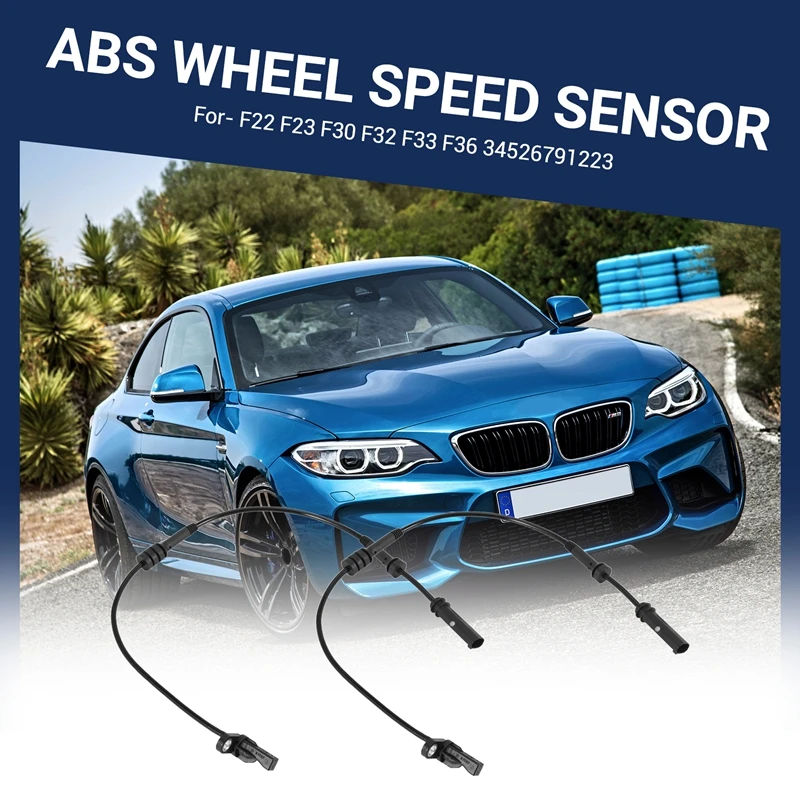 A22F-2PCS Front ABS Wheel Speed Sensor For-BMW F22 F23 F30 F32 F33 F36 34526791223 - Image 5