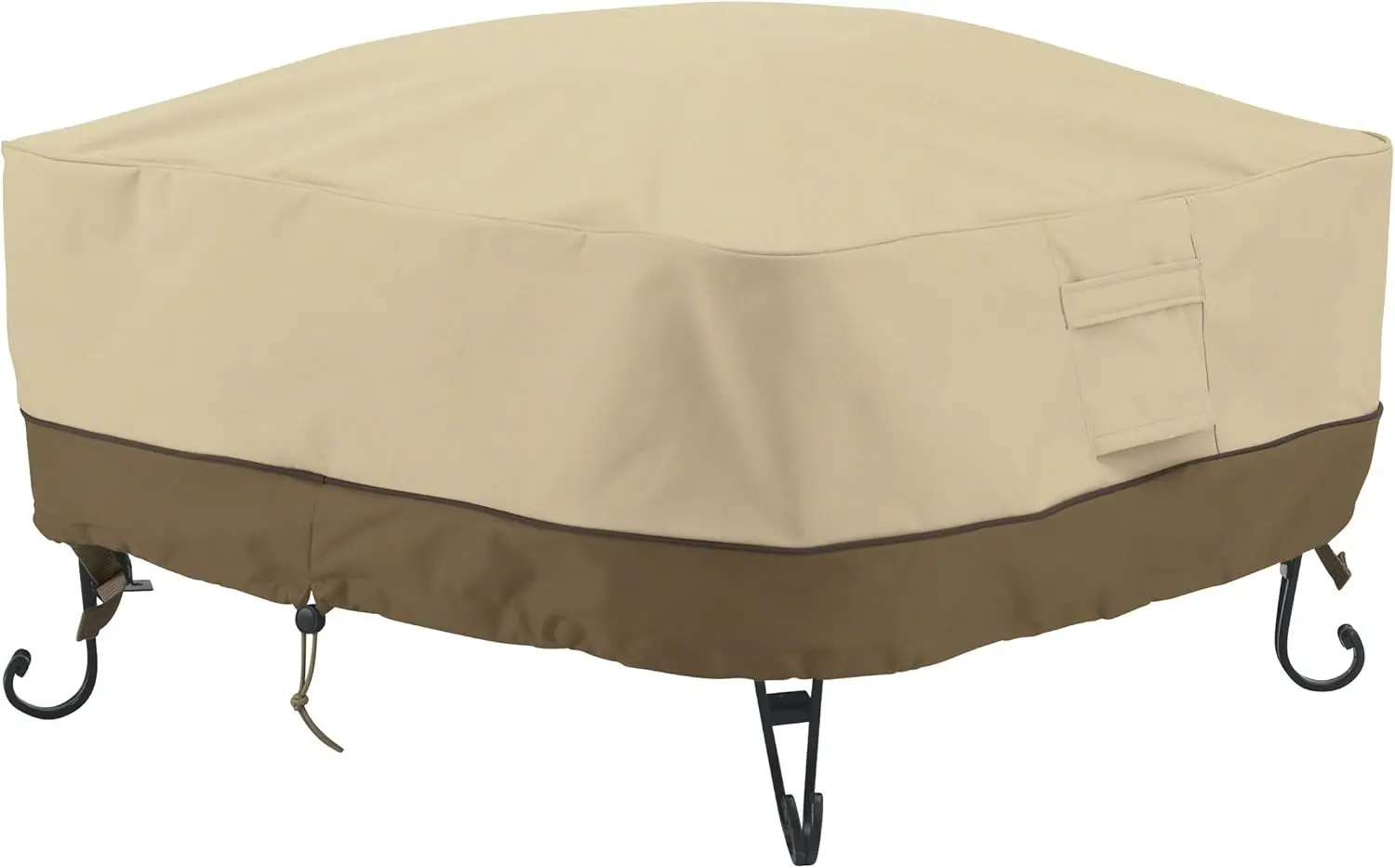 

Veranda Water-Resistant 36 Inch Full Coverage Square Fire Pit Cover, Patio Furniture Covers