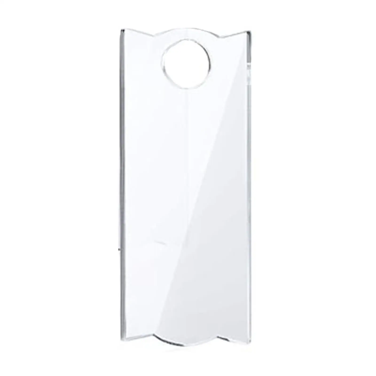 30Pcs Acrylic Name Tags for Cup Topper Transparent Custom Name Labels