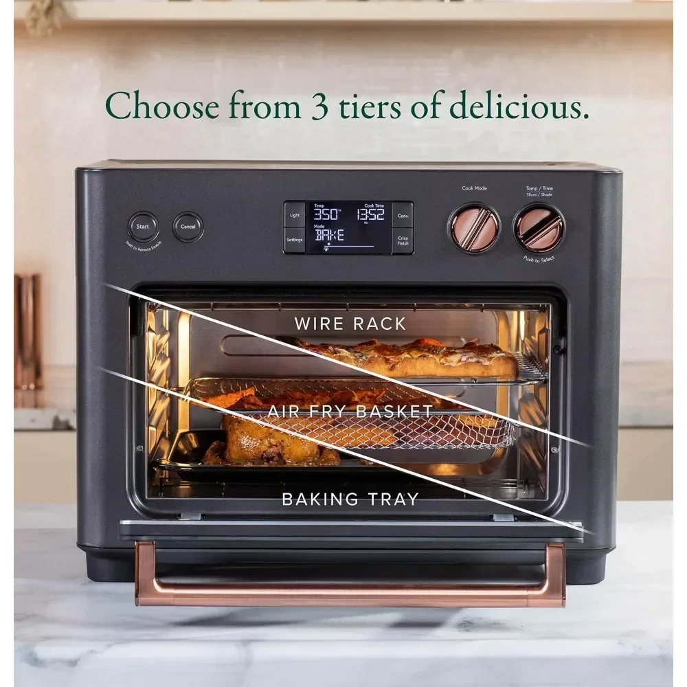 Hot SalesCafe Couture Oven With Air Fry, 14 Cooking Modes In 1 Including Crisp Finish, Wifi, Matte Black