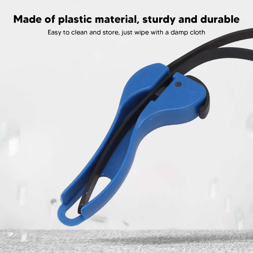 Accessibility Tool Rubber Jar Opener Adjustable Not Slip Grip Bottle Opener Efficient with Latch Strap Wrench Kitchen