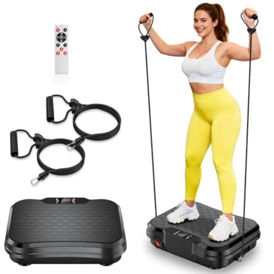 

Vibration Plate Exercise MachineVibrating Platform for Lymphatic Drainage with 250 Speeds 450 lbs Weight Ccity Vibrated Plates