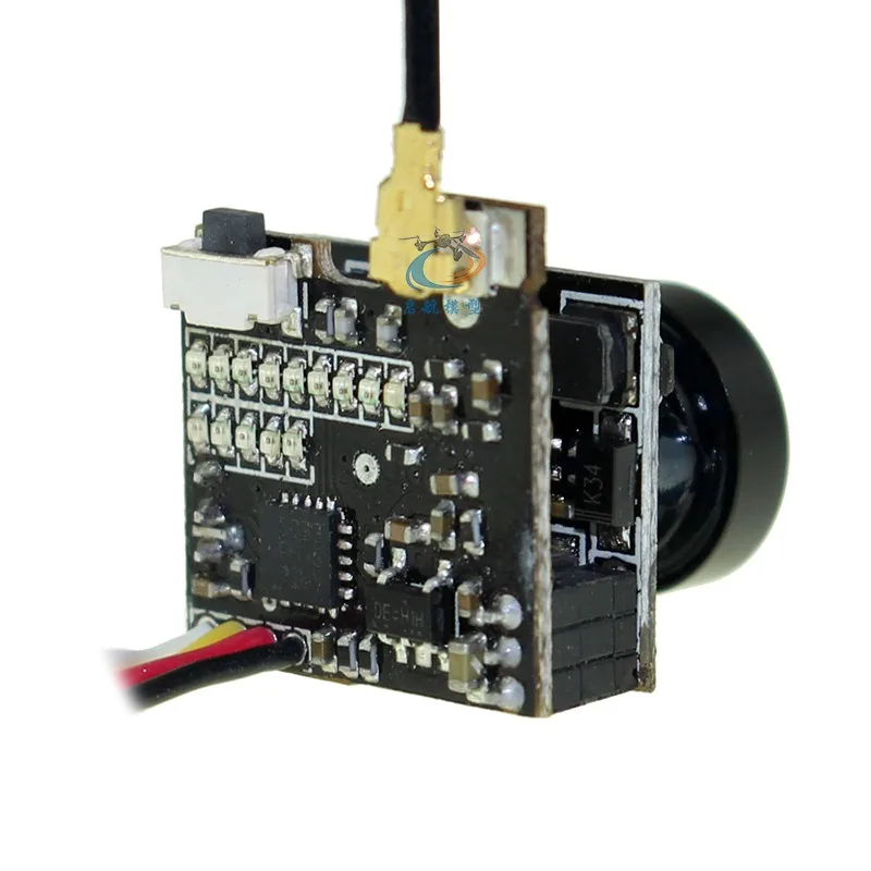 LST-S2 Integrated Image Transmission Camera  5.8G Lens Remote Control Aircraft Indoor FPV Toothpick Machine Crossing Machine