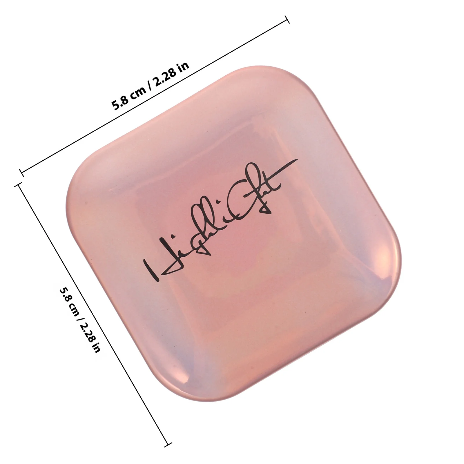 Highlighter Powder Pan Face Powder Tray Shimmer Glitter Palette Highlight Makeup Contouring Body Hair Glitter for Women