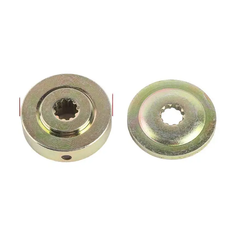 芝刈り機と草刈り機の作業ヘッド用、固定プレート/10歯アクセサリー（下部固定用）