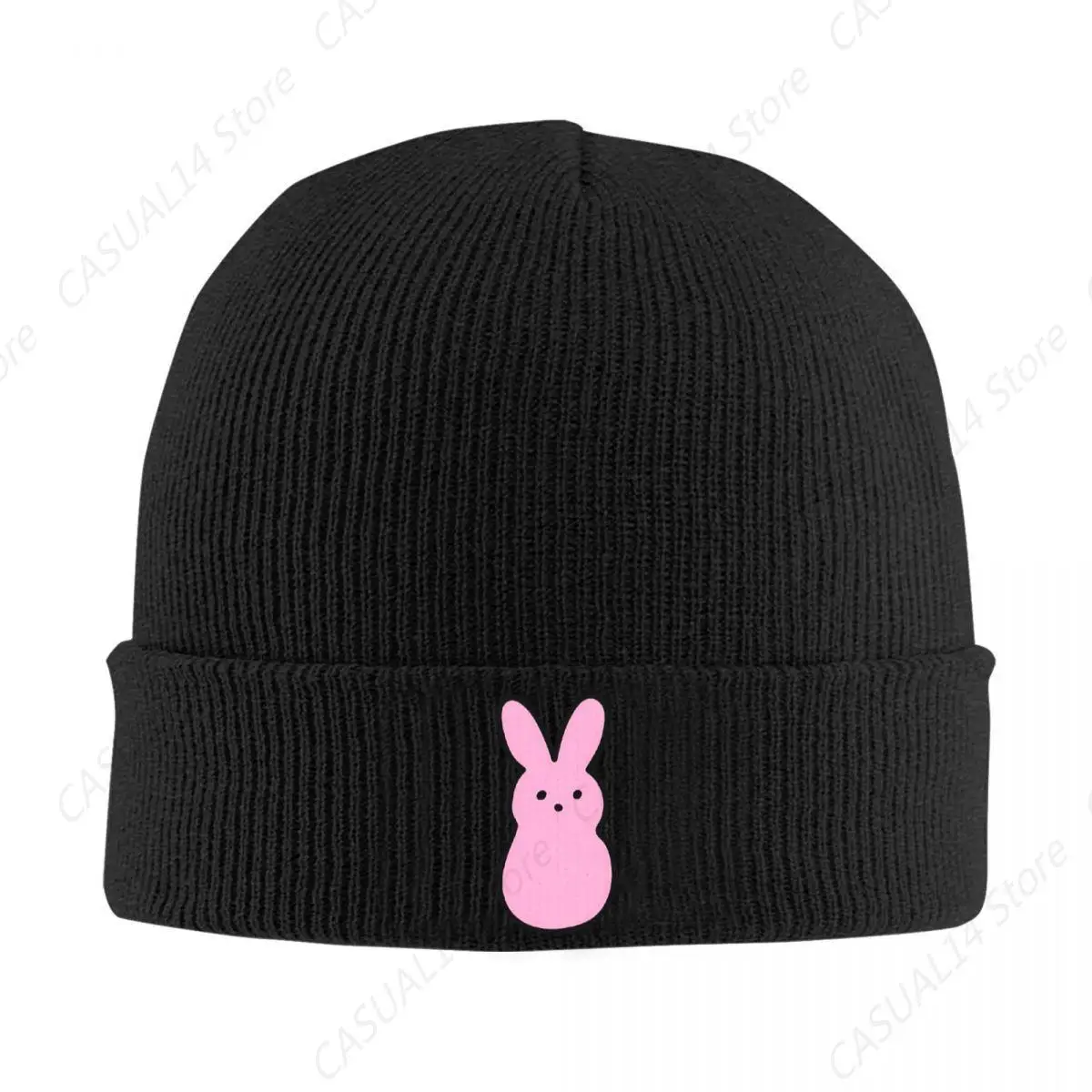 Peep Beanie Hats Music Trendy Caps Men Women Hippie Knit Hat Autumn Winter Design Elastic Beanie Hat