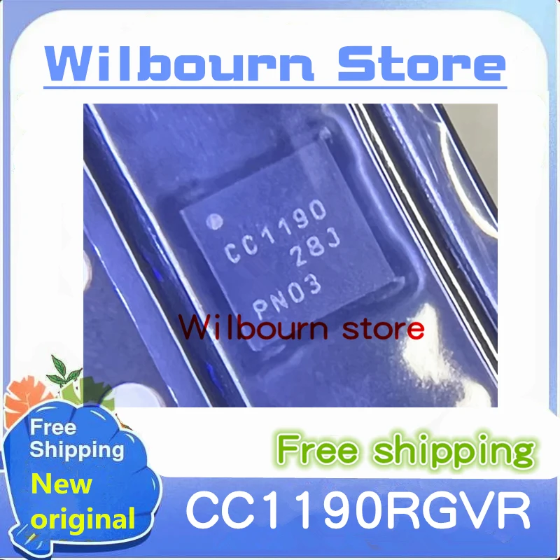 10PCS~50PCS/LOT CC1190RGVR CC1190RGVT CC1190 VQFN16 Mxsyuan New original