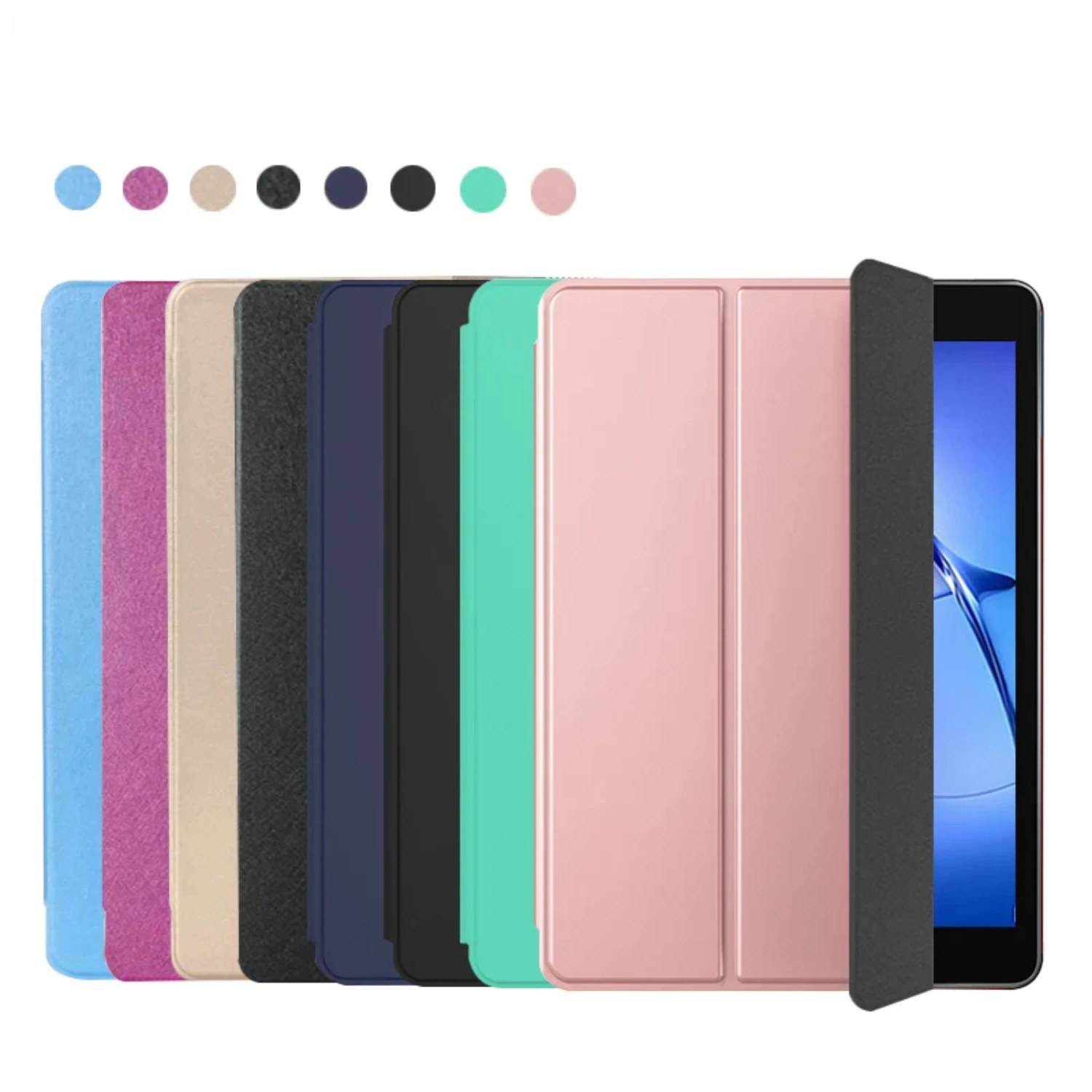 Stylish Premium Protective Stand Tablet Case for MediaPad T5 10.1, T3 9.6, and M5 Lite 10.1 - Extra Protection and Style Shield