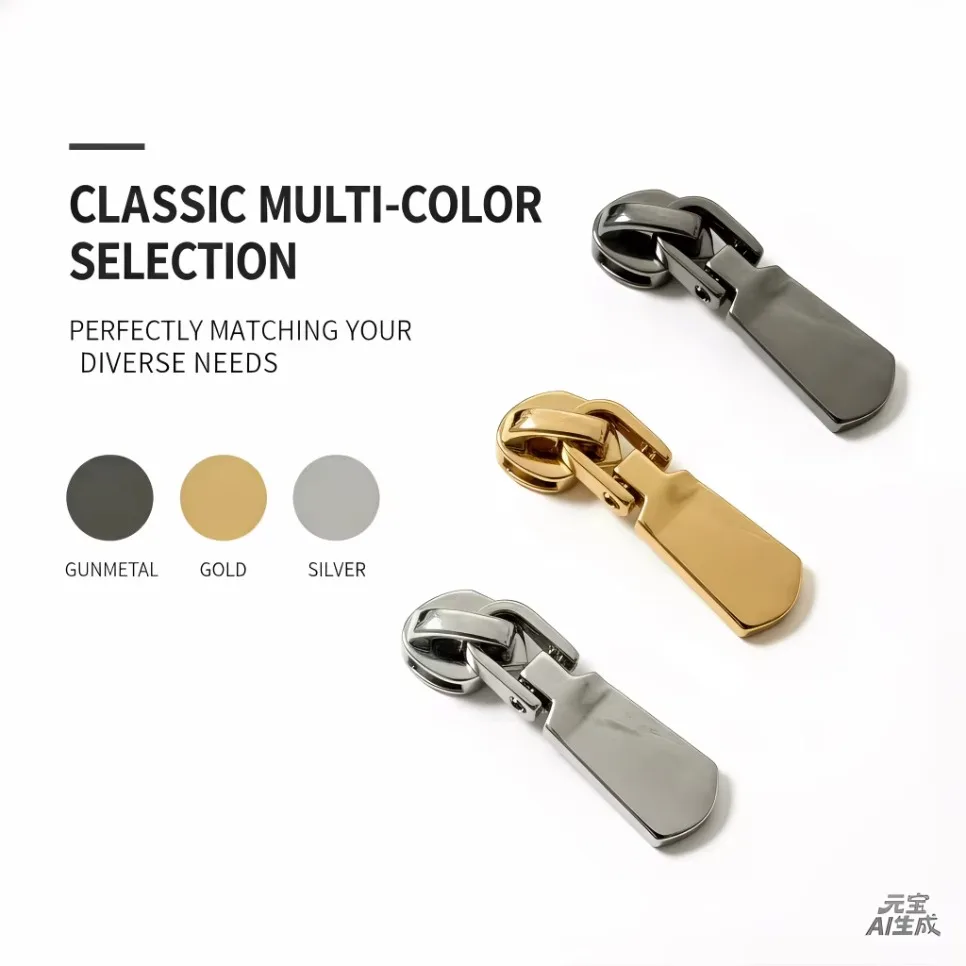 5/100/200/300Pcs Zipper Slider Puller 3# Nylon Zip Pull for Jacket Bag Zippers Sewing Closure Repair Kit Accessory WHOLESALE