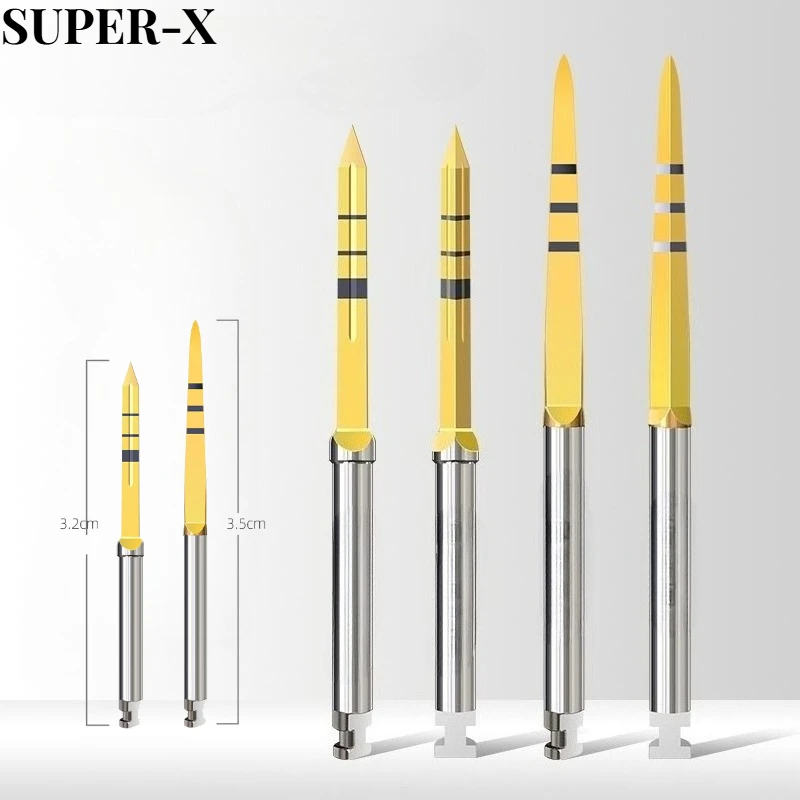 Dental Stainless Steel Implant Lance Pilot Pioneer Drills Grooved/No Slots Bone Drill Positioning Guided Drill Bit Dental Tools