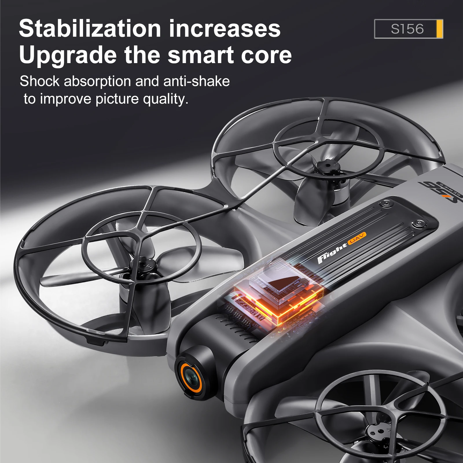 S156 FPV Drone Professional 8K HD ESC กล้อง WiFi RC Dron มอเตอร์ไร้แปรงพร้อม Optical Flow ตําแหน่ง Quadcopter Drones