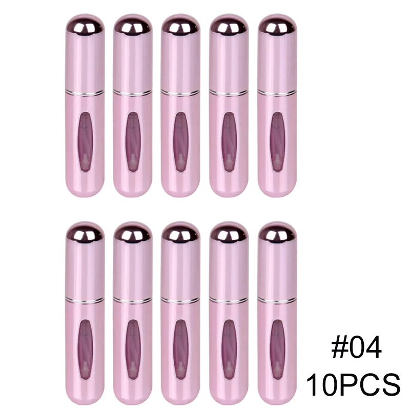 5ml draagbare navulbare spuitfles Plastic binnenflesje Parfum verstuiver Mini monsterflesje voor cosmetica Reizen Lege verpakking