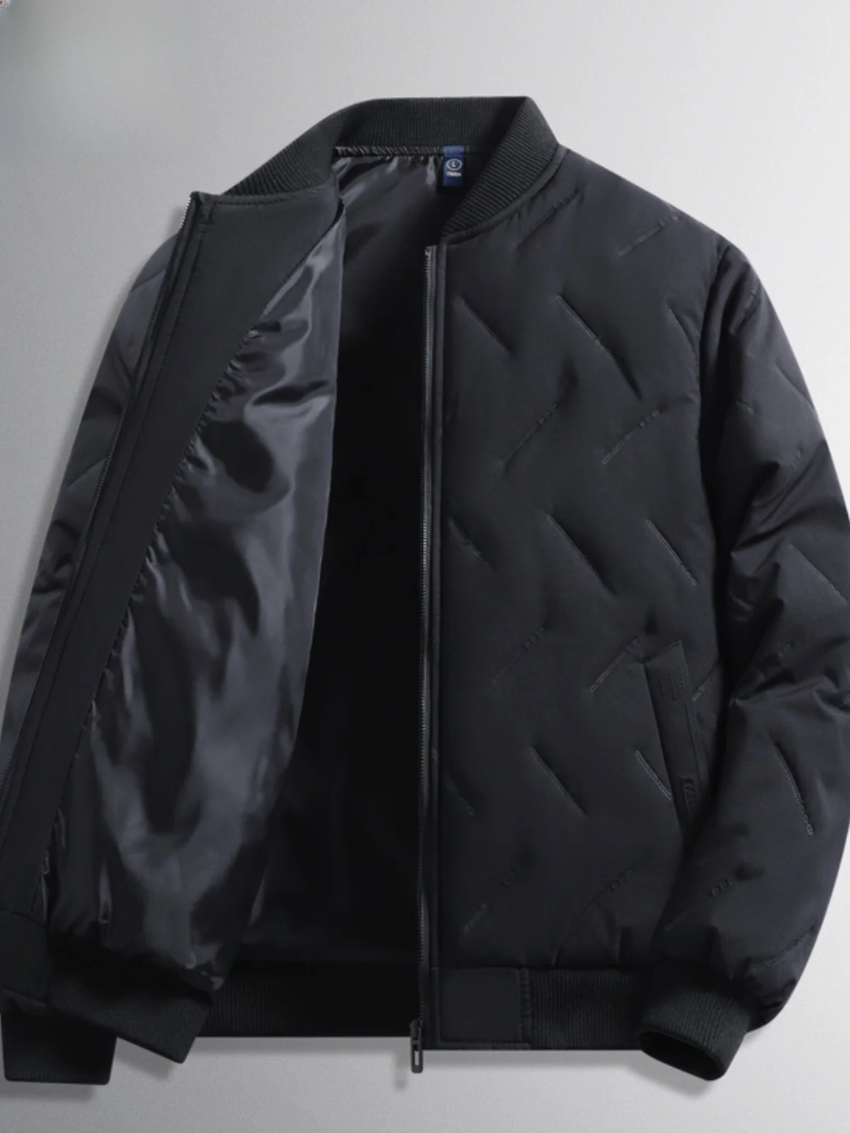 

Мужская модная утепленная хлопковая куртка Paul 2024 с воротником-бомбером, осенне-зимнее пальто, теплое повседневное пальто из полиэфирного волокна