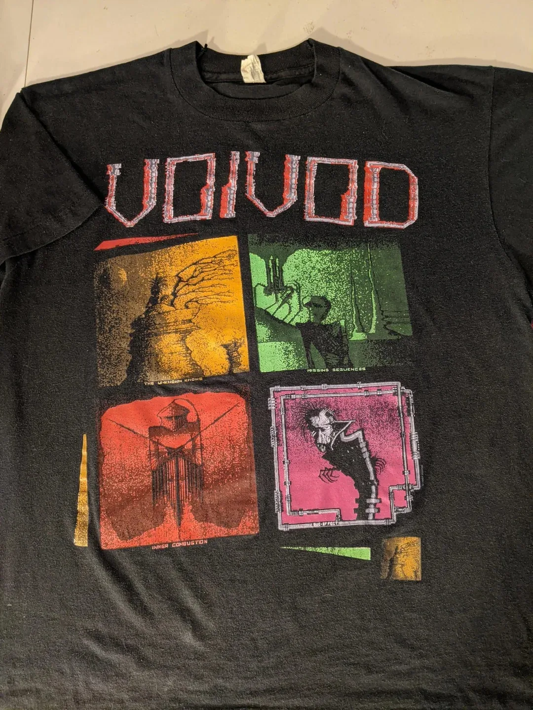 Voivod Nothingface 1989 تي شيرت قصير الأكمام للجنسين قطن S-5XL LT297 #1