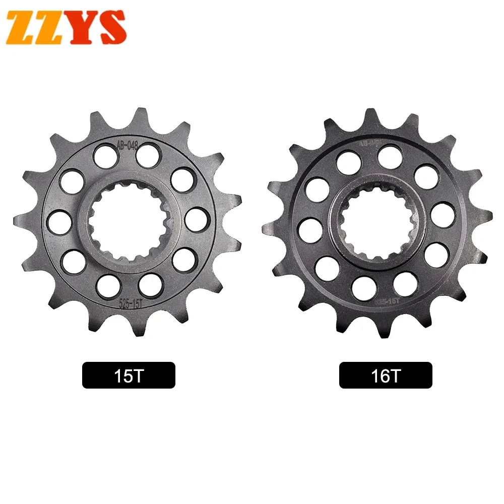 525 15T 16T 15 16 Tooth Motorcycle Front Sprocket Gear Staring Wheel Cam For Ducati Road 1103 Panigale V4 25 Anniversario 2020