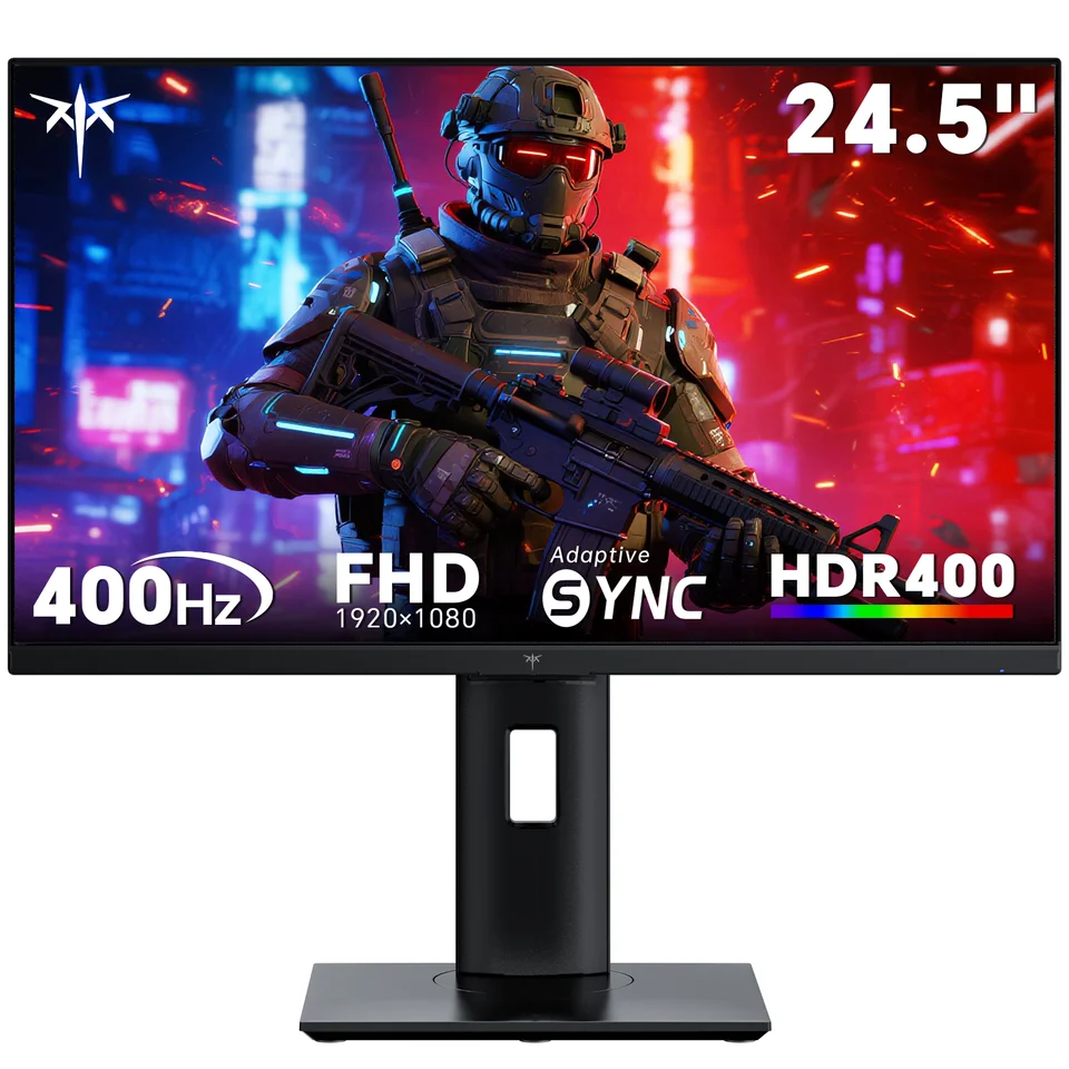KTC 24.5インチ 400Hz/240Hz ゲーミングモニター | 高速IPS 1ms | FHD
