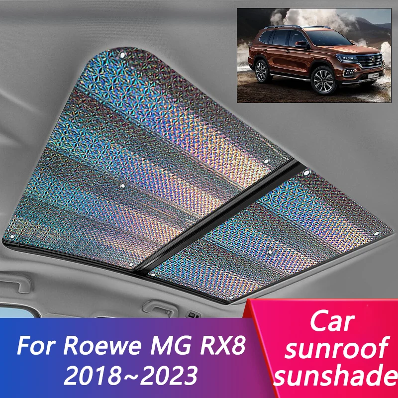 

Car Window Roof Curtains For Roewe MG RX8 IS21 2018~2023 2019 Car Sunroof Sunshade Sun Shade Protection Heat Insulation Cover