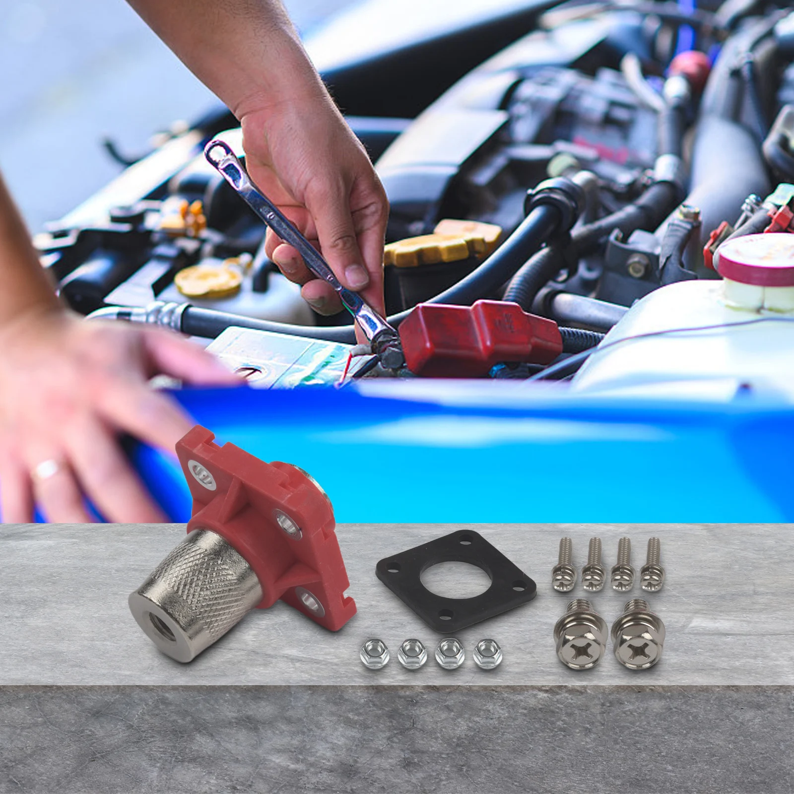 

Высокоточный медный аккумуляторный терминал 250А. Надежное соединение для литиевых батарей с помощью удобных компонентов.