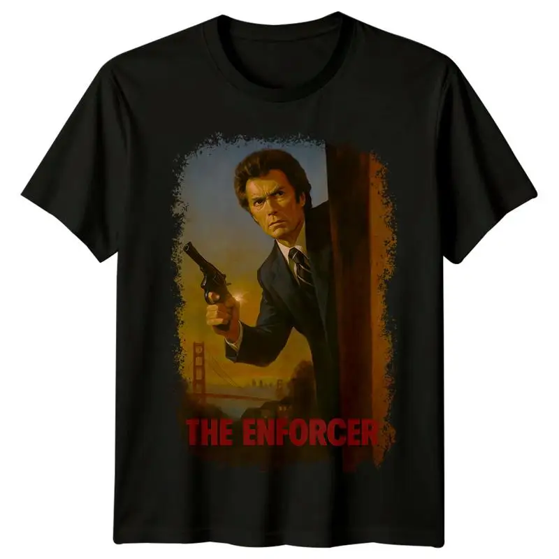 The Enforcer 1976 Movie Poster Inspired  T shirt Retro 80s