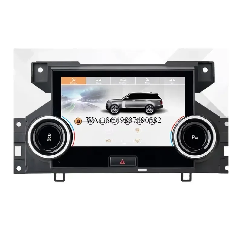 wmwmnu 7 Inch for Discovery 4 LR4 AC Panel 2010-2016 Air Conditioning Climate Control LCD Screen HD Touch Stereo