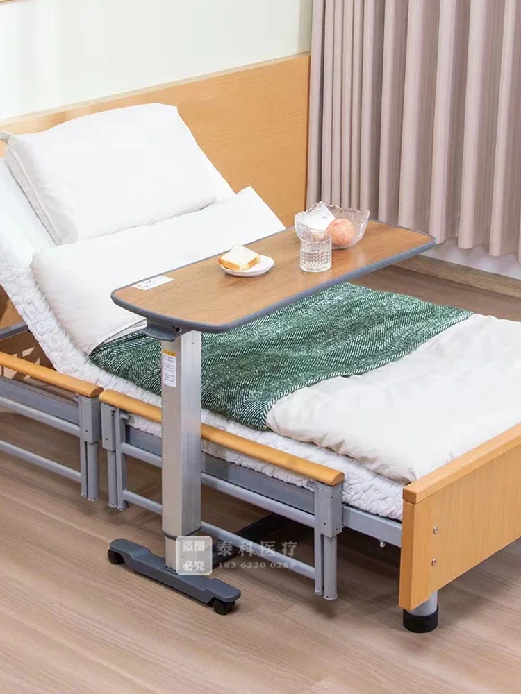 Nursing gas control lift bedside elderly person laptop desk lazy ward