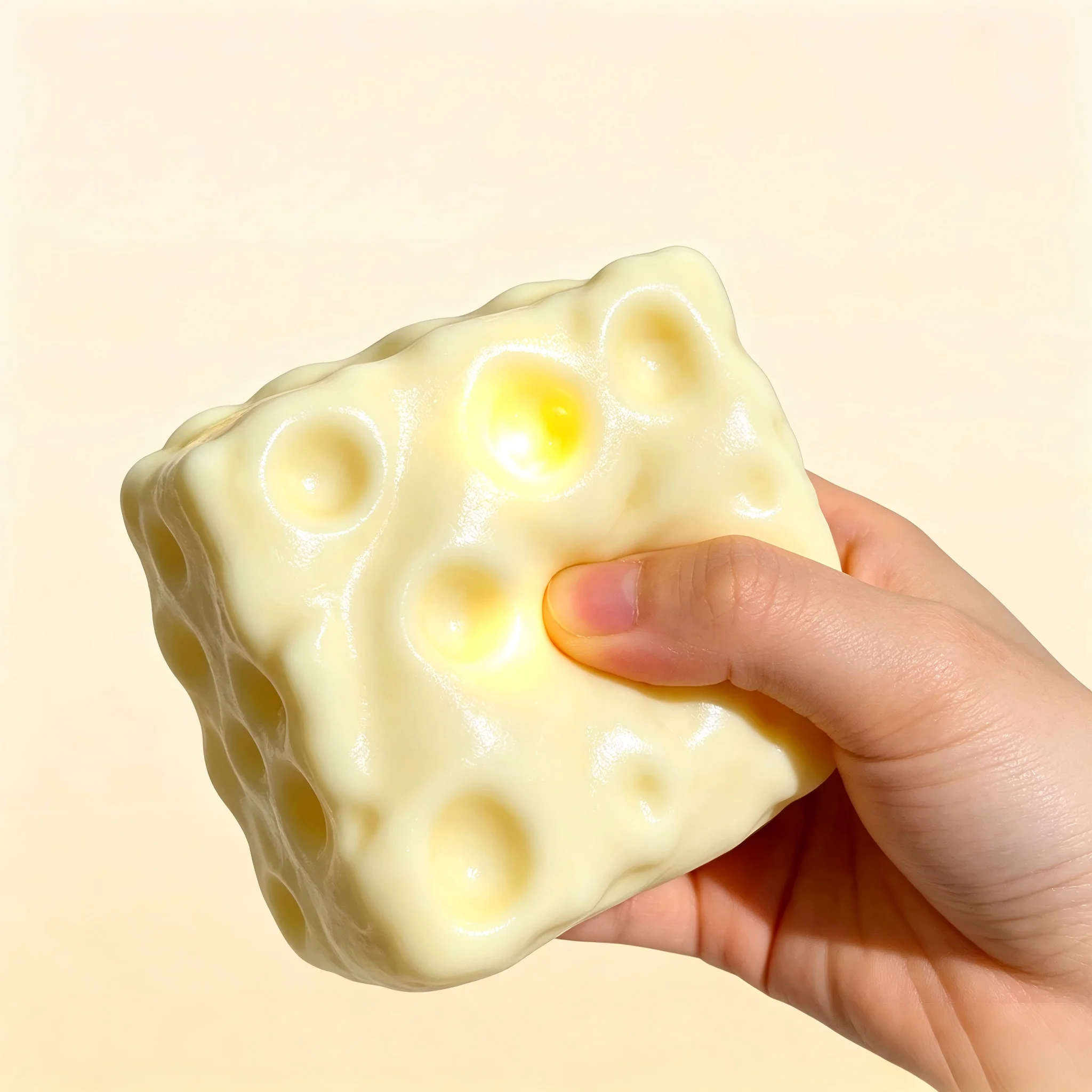 Vaseline Soft Cheese Cube Squi - đánh giá và giá Fidget Cube Original