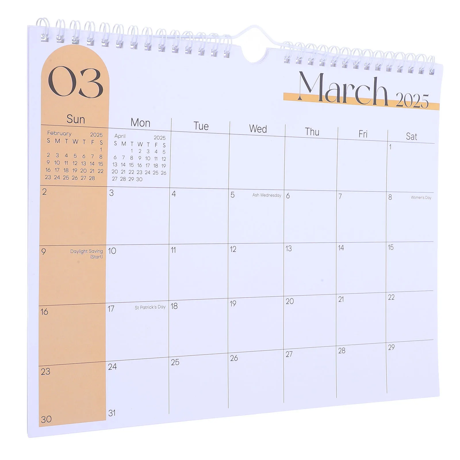 

2025 Hanging Calendar 12 Months Monthly Flip Calendar January to December Wall Planner English Dates Home Office