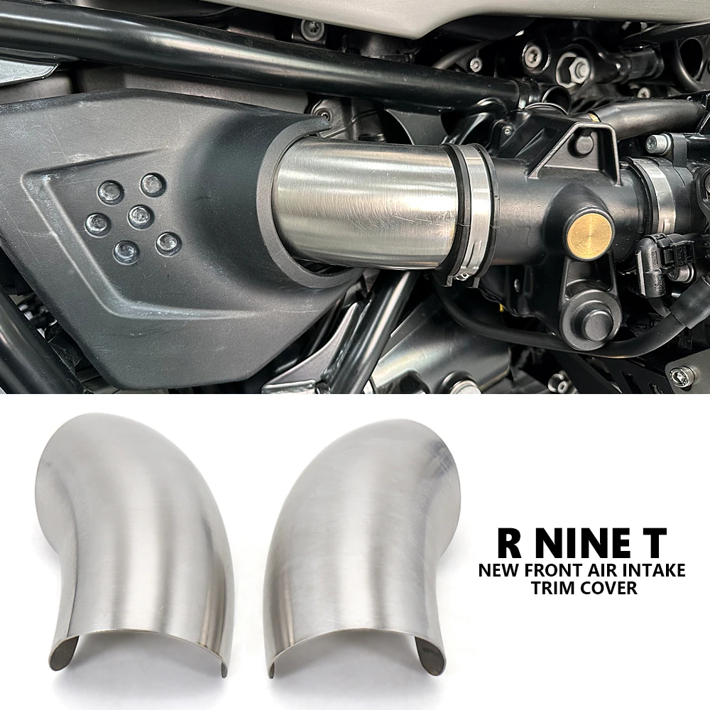 

Silver Inlet Duct Cover Air Intake Trim Accessories Fit For BMW R Nine T Scrambler R9T Pure Racer Urban RnineT G/S Ninet /5