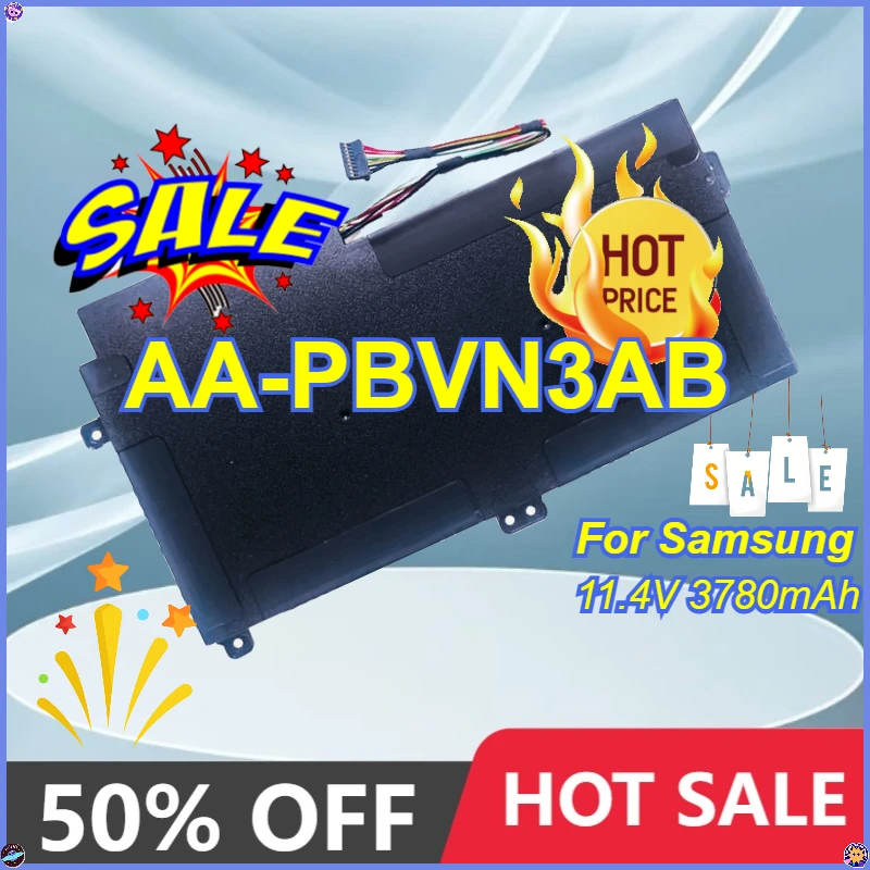 

AA-PBVN3AB Аккумулятор для ноутбука Samsung NP370 NP370R4E NP370R5E NP450R4V NP510R5E NP450R5V NP470R5E 510R5E BA43-00358A 11,4 В/43 Втч