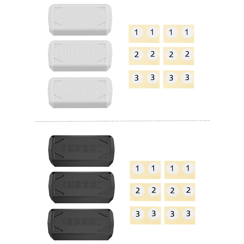3pcs Drone Battery Protection Cap For DJI Mini 3 Pro Charge Port Protection Cover Battery Dust Plug Protection Drone Accessories