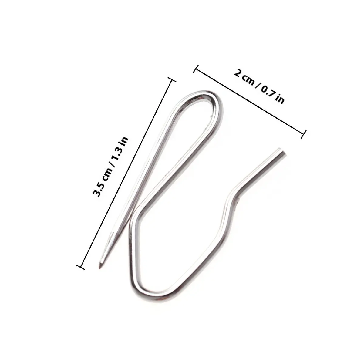 380Pcs Stainless Steel S Hooks Heavy Duty Resistant Curtain Hangers Space Saving S Shaped Hangers for Bedroom Kitchen