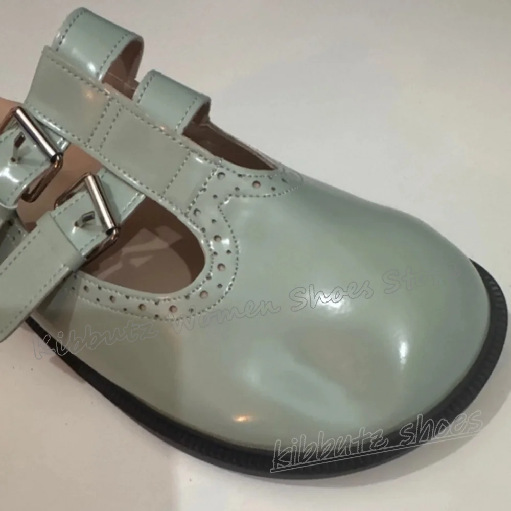 女性のためのオリジナルの本革の靴,丸いつま先のフラットソールの靴,無地,簡潔なファッション,新しい