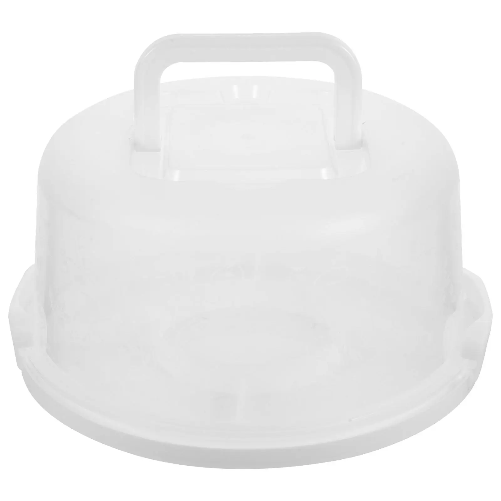 

Food Safe Reusable Cake Box Lid Portable Handle Design for Cakes Pastries Bread Storage Airtight