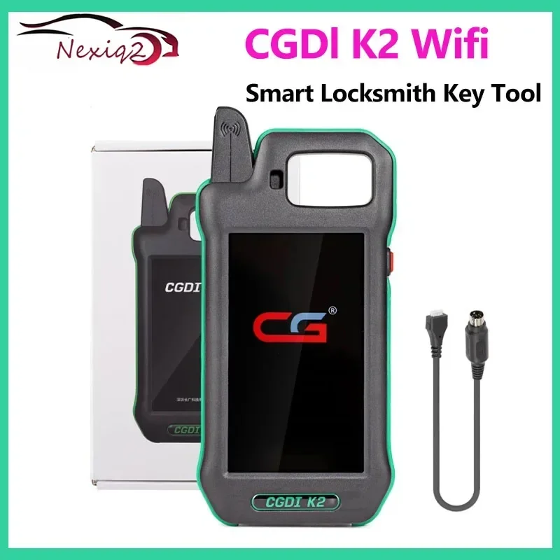 2025 New WIFI CG CGDI K2 Multifunction Remote Generator Smart Locksmith Key Tool Supports 96 Bit ID48 Copy Renote Key Programmer