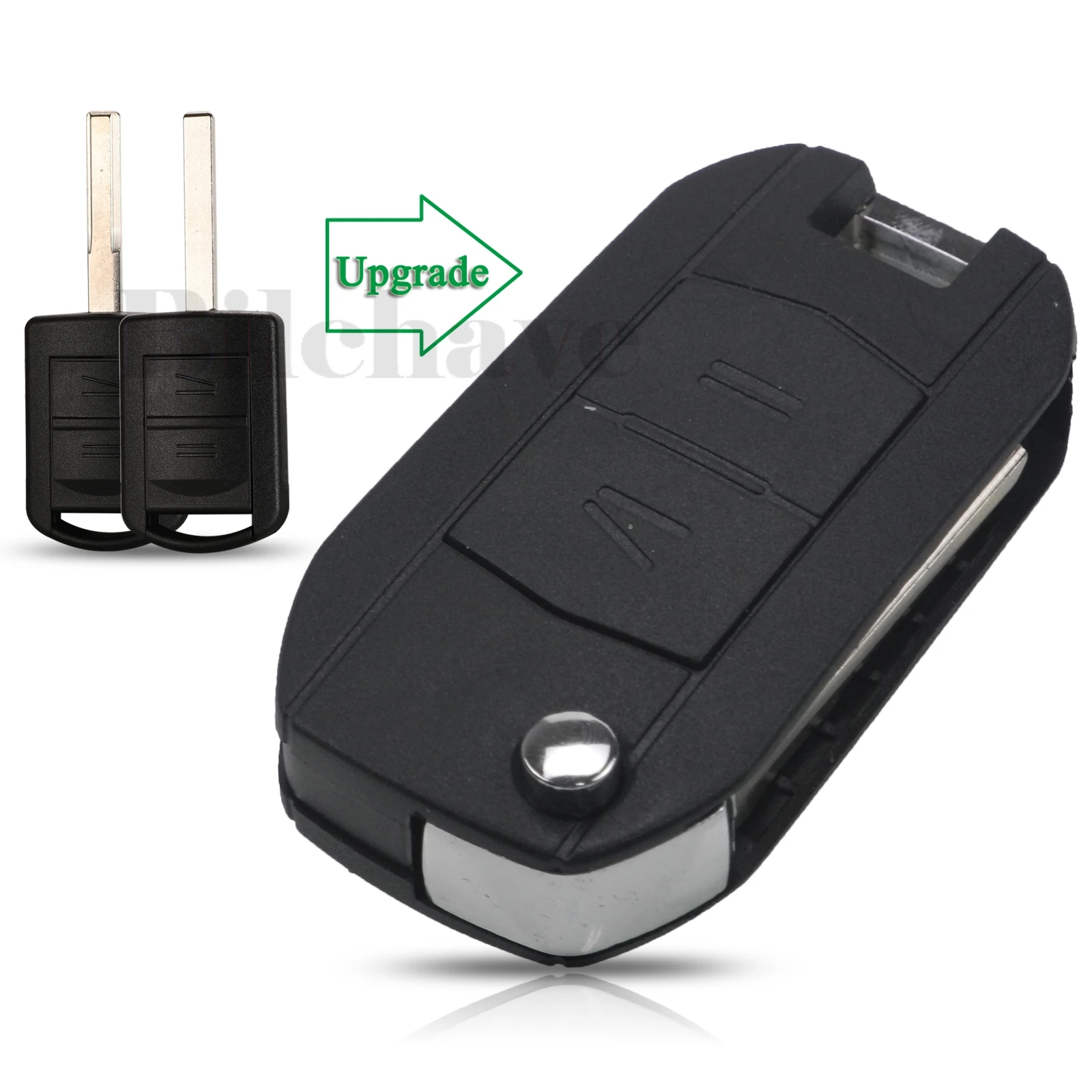 

Jingyuqin модифицированный складной ФОБ с двумя кнопками для Opel Vauxhall Corsa, Combo Meriva Uncut HU100/HU43 Blade