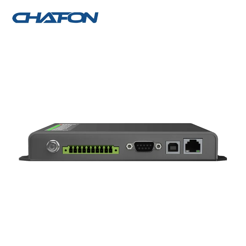 CHAFON CF811 uhf 고정 rfid 리더 8 포트, 창고 관리용 RS232 RJ45 인터페이스 포함