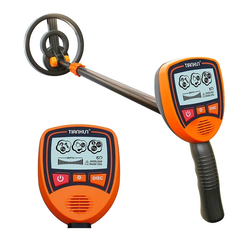 Kids Metal Detector Gift Treasure Gold Detector Handheld Easy Operation Outdoor Entertainment Toys Digging Tool