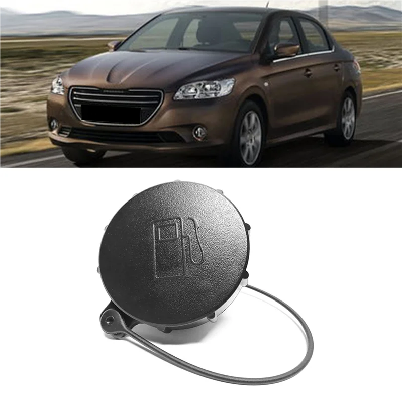 Fuel Filler Plug Fuel Flap Tank Filler Cap 1508P1 for Peugeot 301 308 408 Citroen C-Elysee C4 C3