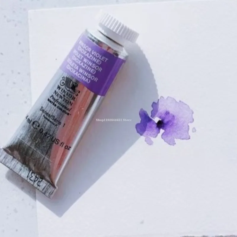 14ml/tube Windsor Newton Watercolor Pigments Artist's Art Supplies Outdoor Travel Water Color Illustration Creation Pigment