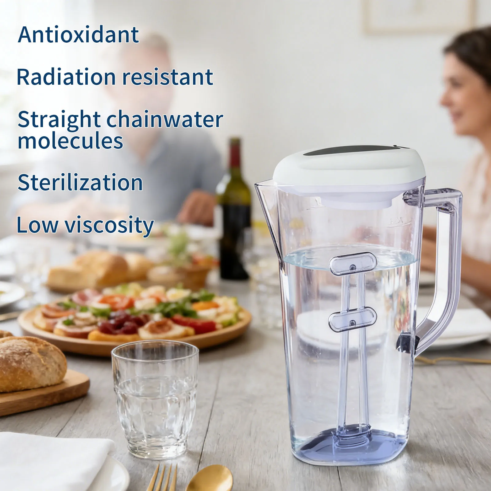 Iteracare Health Water Machine 0.96 Hz Low Frequency Tera Hertz Multifunctional Home Use Water Treatment for Health Care