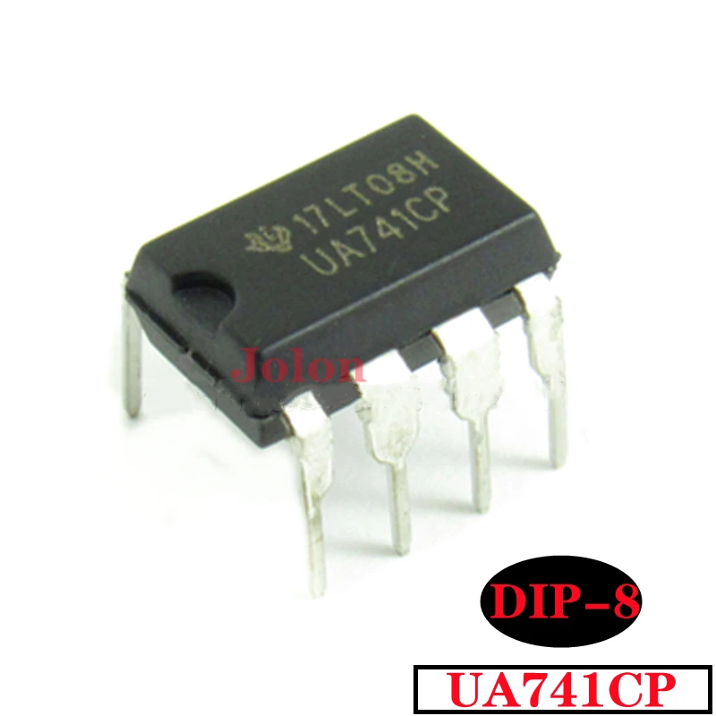 10 Buah/Lot IC Amplifier Operasional LM741CN UA741CP In-Line DIP8 Asli Baru