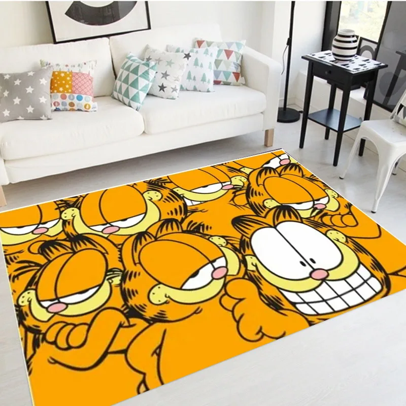 A-Garfield  Printed Carpet for children,Living room Bedroom floor mat Kitchen mat Children's Bedroom Mat