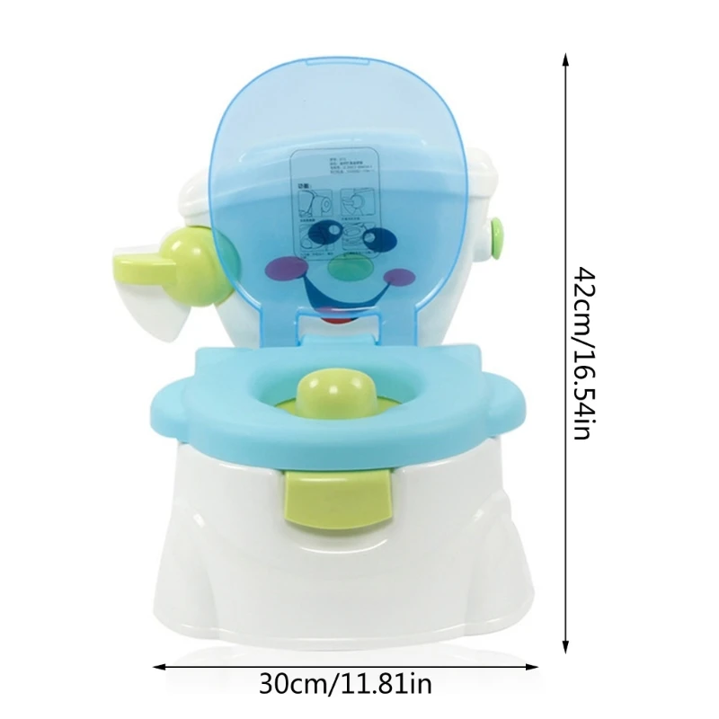 Toddlers Potty Baby Toilet Trainer Portable Training Toilet for Travel Stable Bottom Nonslip Potty Training Chair Seats