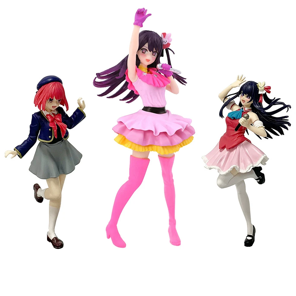 

Anime OSHI NO KO Hoshino Ai Action Figure Leuke Kawaii Meisje Serie Tekens Collectie Ornamenten Desktop Display Gift Speelgoed