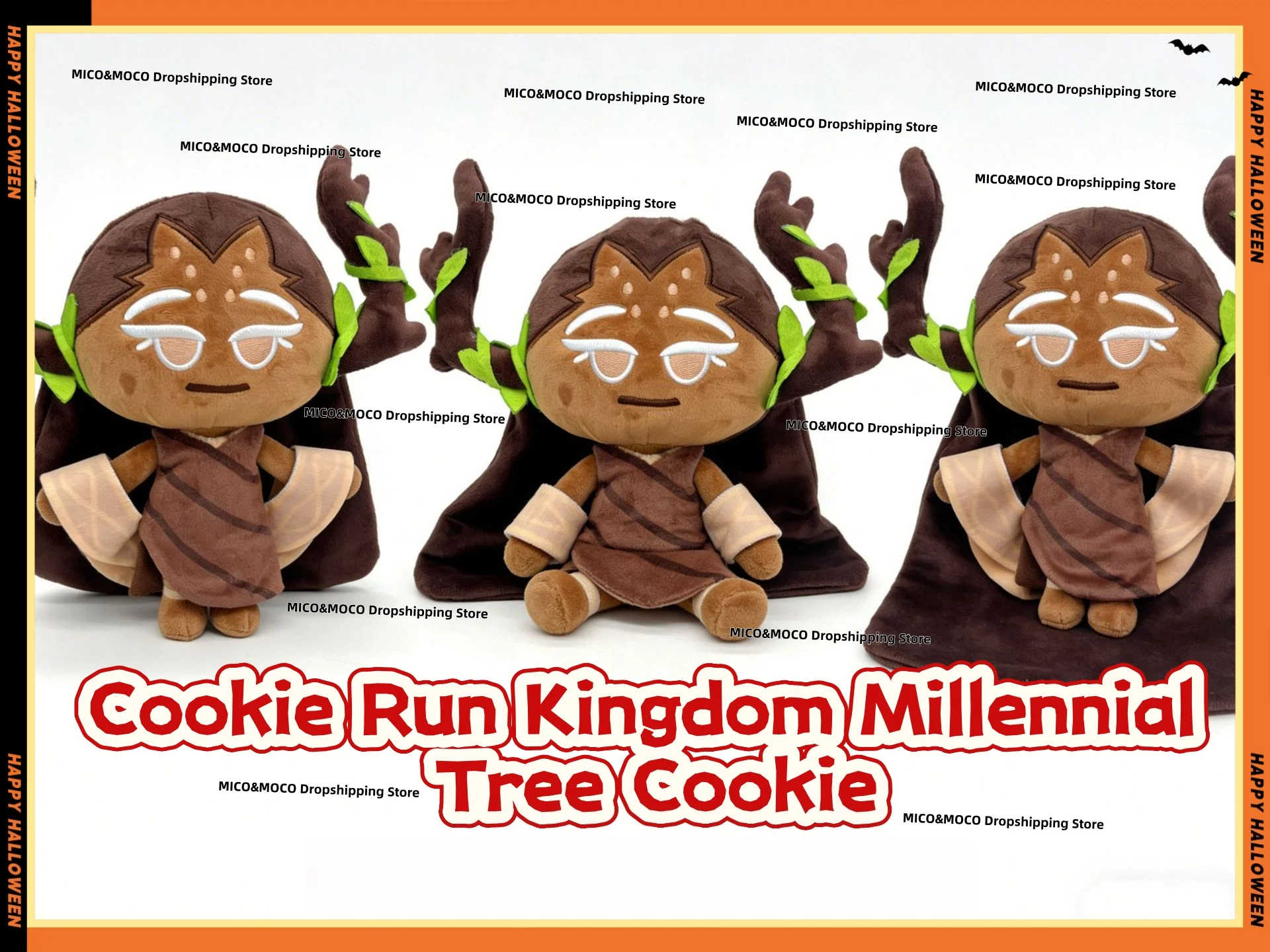 

Cookie Run Kingdom Millennial Tree Cookie Плюшевая игрушка Товары для печенья Тень Молочное печенье Кукла Игрушка для детей Фанаты Подарок