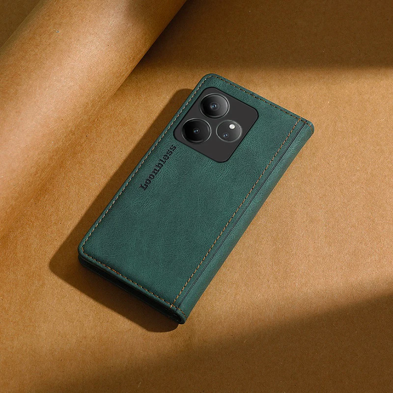 Case For Realme GT 6 Cover Phone Flip Etui Real me GT 6 China GT6 5G GT 6T GT6T Case Realmi GT Neo6 SE Neo 6 5G Leather Holster