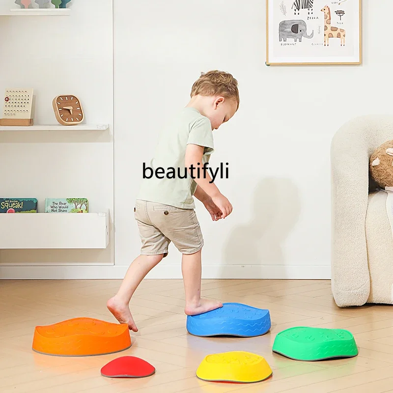 Sensory integration training equipment Early education kindergarten Tactile balance beam vestibular toys Household