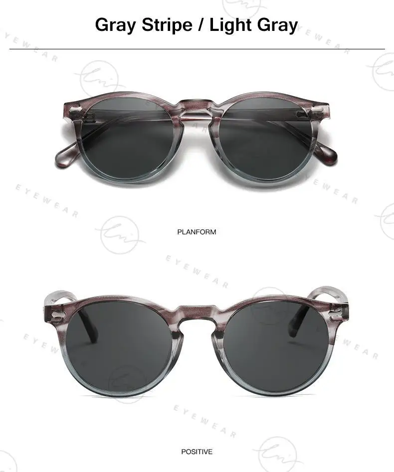 LM Klassische Runde Polarisierte Sonnenbrille Frauen Männer Tee Objektiv Outdoor Driving Shades Vintage Sonnenbrille Unisex UV400 Gafas De Sol – Detail 16