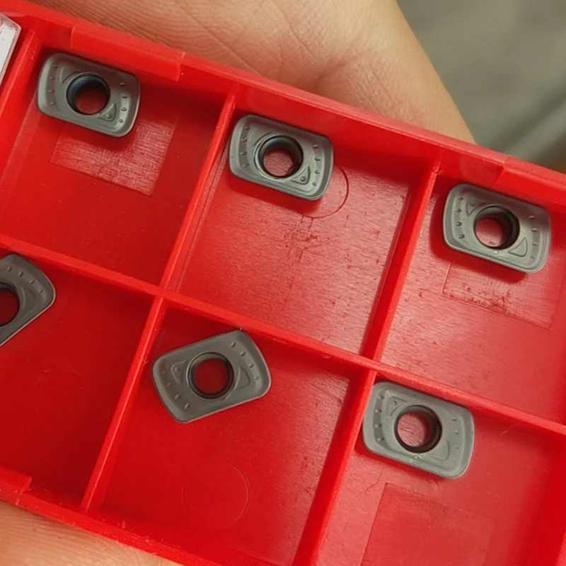 10 ピース/ロット、CNC ツール超硬 EPMT0603TN-8/EPNW0603TN-8 鋼およびステンレス鋼の荒加工用フライスインサート